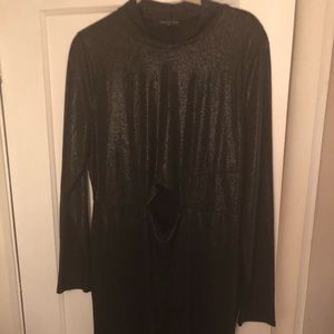 Body con keyhole dress, light weight